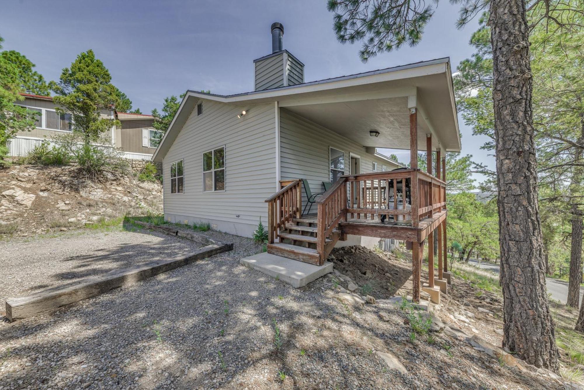 Hillside Haven With Deck Less Than 2 Miles To Dwtn Ruidoso! Buitenkant foto